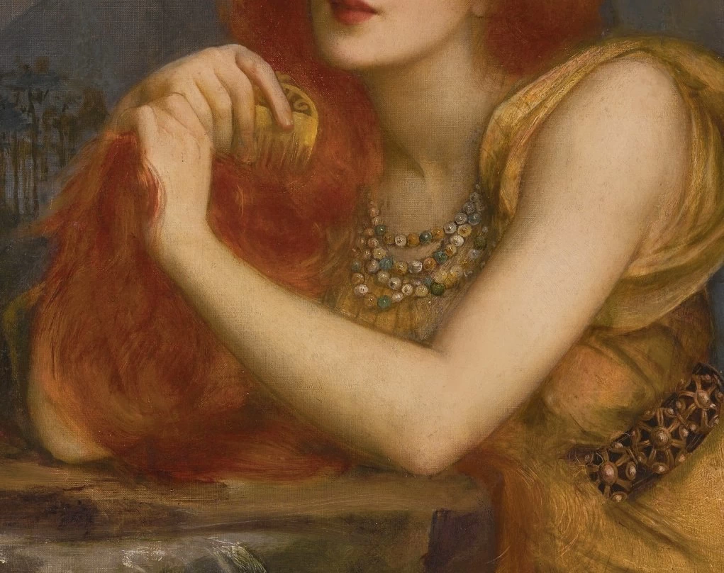 Lorelei, la ninfa del Reno - dettaglio